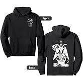 As Above So Below - Baphomet Pentagram Occult Pullover Hoodie