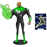 McFarlane Toys DC Multiverse Green Lantern: Justice League Action Figure | DC Multiverse 7 Inch Action Figure Animated Series - Green Lantern John Stewart