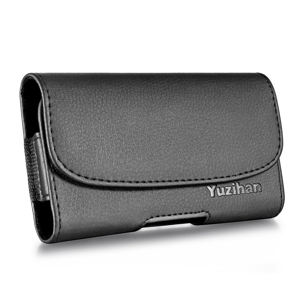 Photo 1 of Yuzihan Fit for iPhone 13 Mini 12 Mini iPhone SE 2020 4.7 Inch iPhone 7 6S 6 8 Belt Holster Pouch Premium Leather Fit with Thick Defender Case Protective Hybrid Armor Case On