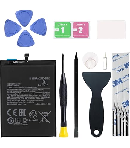 Batteria BN5D 5000mAh Per Xiaomi Redmi Note 11 E Note 11S, Con Kit Attrezzi Per Sostituzione Fai-da-te