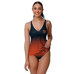 FOCO Women's NFL Team Logo Ladies Bathing Swim Wear