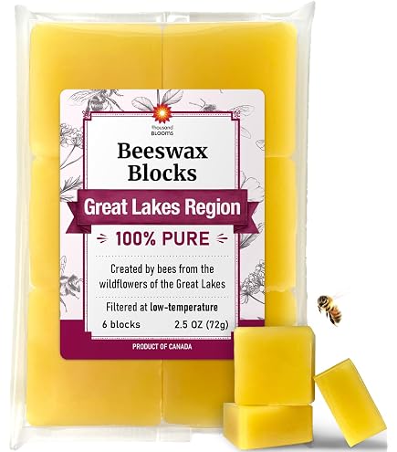 Amazon.com: Dutchman's Gold Canadian Yellow Beeswax Block (1 lb
