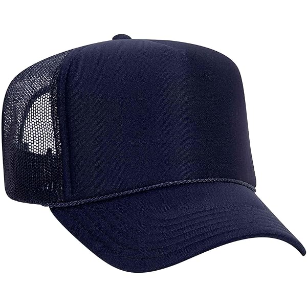 OTTO Polyester Foam Front 5 Panel Pro Style Mesh Back Trucker Hat