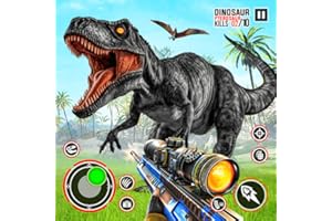 Dinosaur Hunter Games : Jurassic Universe & Dinosaur Hunting Simulator 3D - Merge Monster Dinosaur VS Godzilla & Kong
