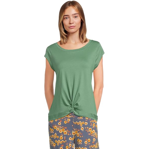 Toad&Co Womens Grom V Neck Short Sleeve Shirt Straw Stripe X-Small