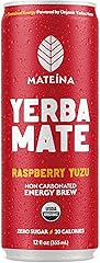 Mateina Organic Raspberry Yuzu Yerba Mate, 12 FZ
