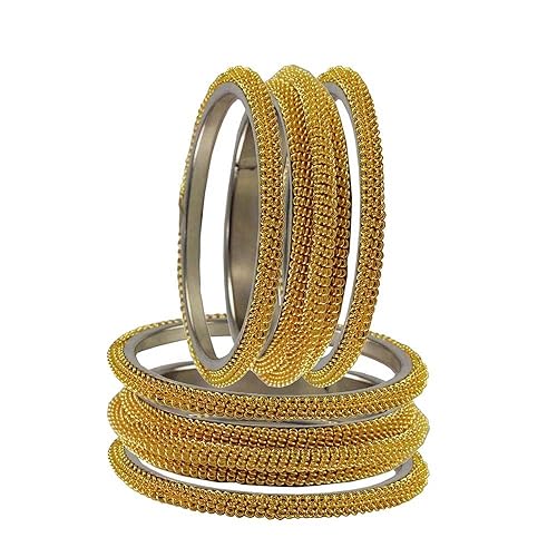 Bangle Set for Women (Gold) (banv2064-2.14)