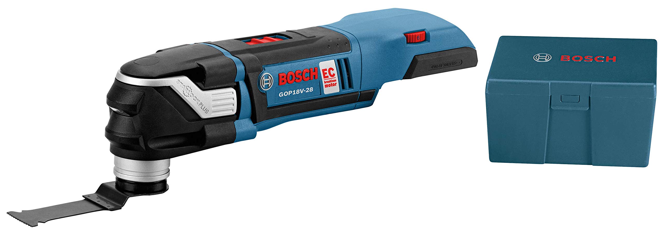 BOSCH 18-Volt EC Brushless StarlockPlus Oscillating Multi-Tool Bare Tool GOP18V-28N