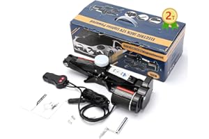 Simpleout Electric Car Jack Kit - Auto Vehicle Floor Jack 2 Ton Scissor Jack Lift Trailer Air Jack Stands Emergency Tire Repair Kit
