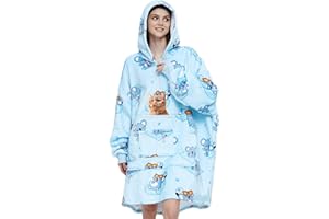 KarSyon Wearable Blanket Hoodie,Snuggies Adult Gift for Women Men Oversized Zip up Blankets Sweatshirt,Cozy Hooded Blanket