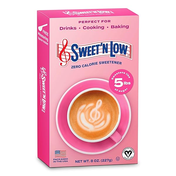 SWEET’N LOW ZERO CALORIE BULK SWEETENER, 8 OZ....