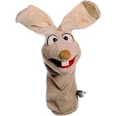 Living Puppets - Fred the 17-Inch Rabbit, Plush Hand Puppet for Boys and Girls