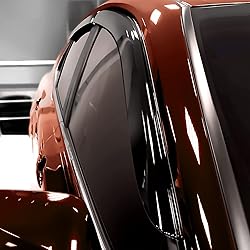 Voron Glass Tape-on Extra Durable Rain Guards for