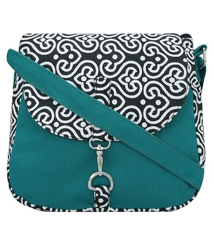 Vivinkaa Womens Sling Bag (Green)