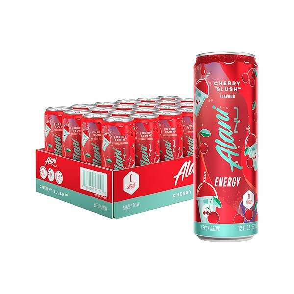 ALANI NU CHERRY SLUSH, SUGAR FREE, LOW CALORIE...