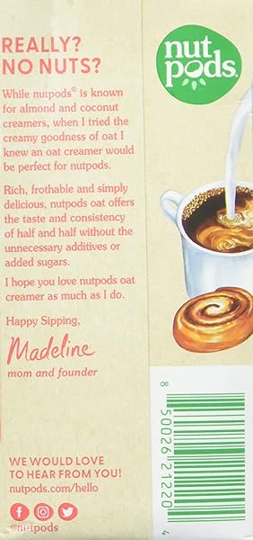 NUTPODS CINNAMON SWIRL OAT CREAMER, 11.2 FZ