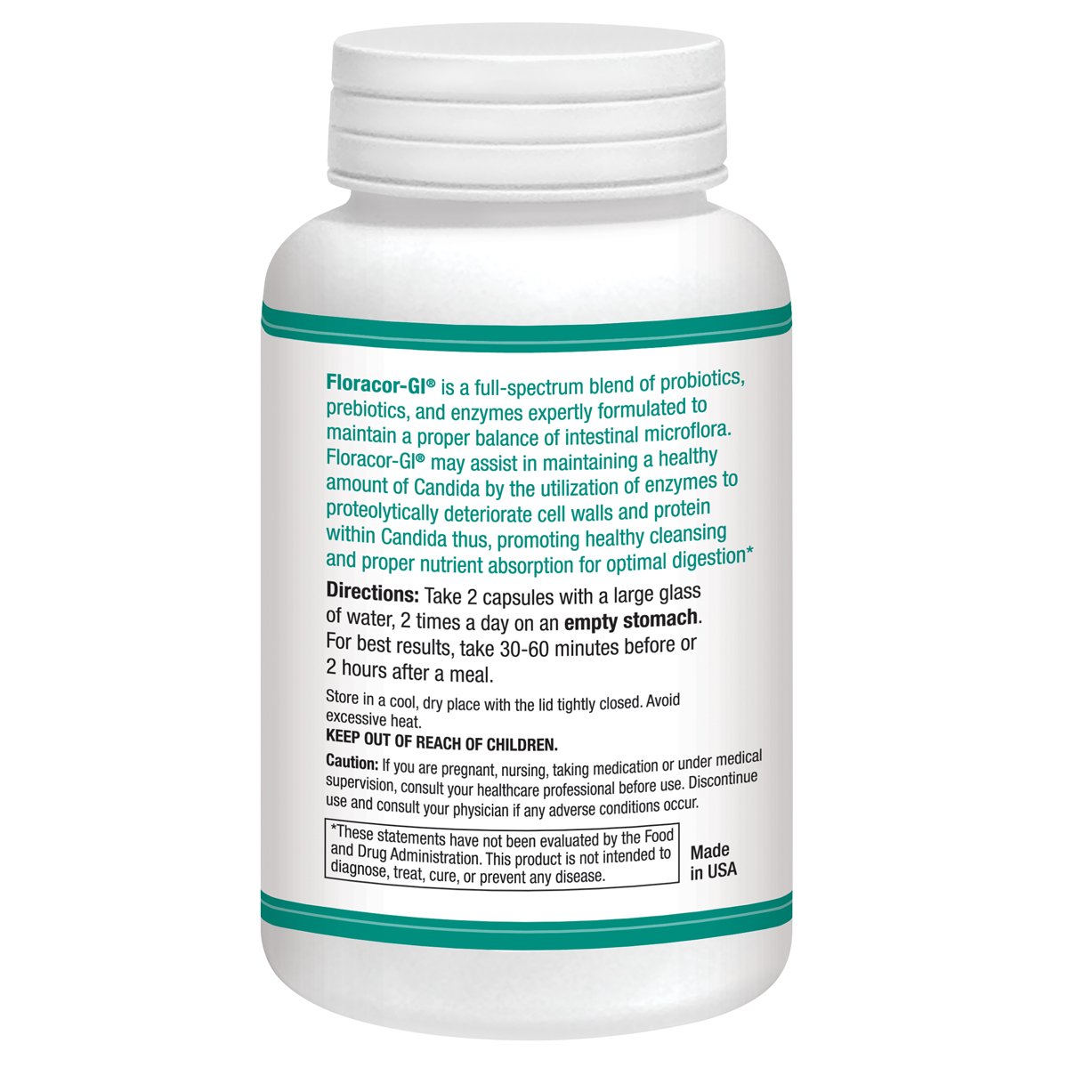 180 Vegetarian Capsules Intestinal and Candida Cleanse