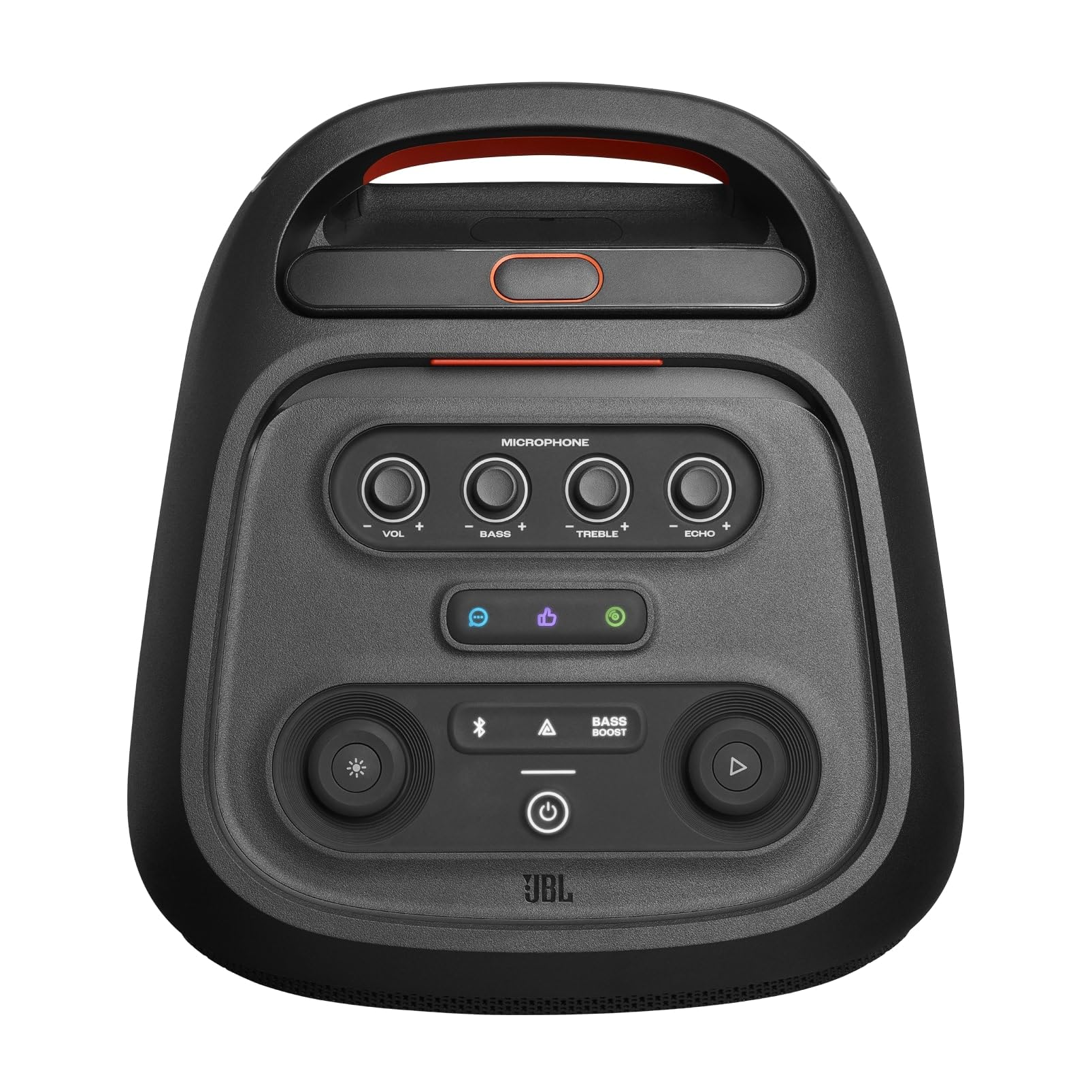 JBL Partybox Stage 320 in Schwarz – Tragbare Bluetooth-Lautsprecher-Box mit JBL Pro Sound, Lichtshow, KI-Sound-Boost, Rollen und Teleskopgriff – 18 h Laufzeit 2