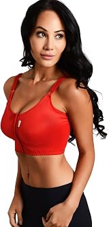 MACOM Signature Post Surgical Bra Front Fastening Clay 36 view 3
