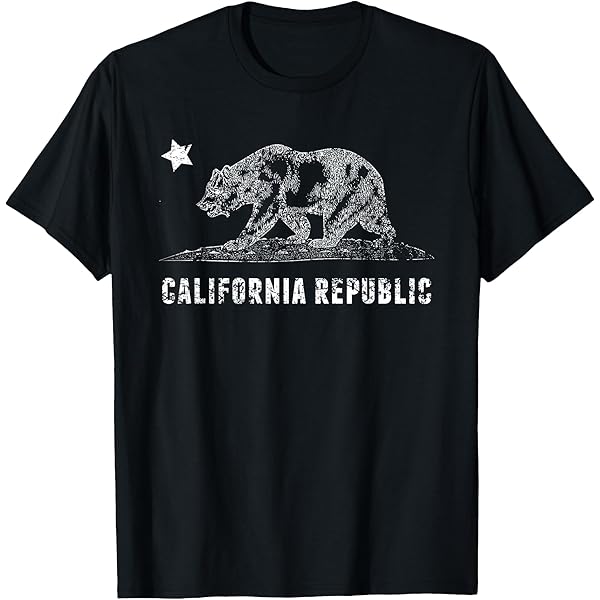 Amazon.com: California - West Coast - Throwback Design - Classic T