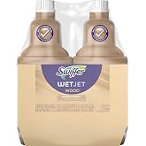 Swiffer Wetjet Wood Floor Cleaner Solution Refill, 42.2 Oz - 2 Pack