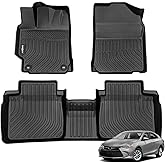 GINOWY-Floor Mats for Toyota Camry 2012-2017, Camry All Weather Car Floor Mat, TPE Floor Liners for Toyota Camry Accessories Car Mats