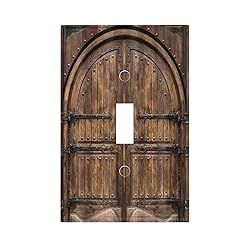 Xuejiaku Light Switch Cover Plate Western Barn Door