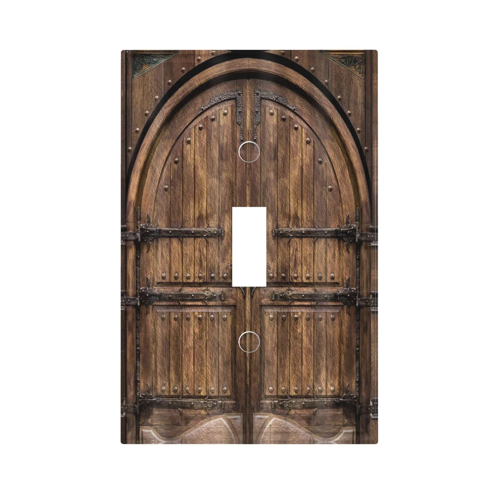 Xuejiaku Light Switch Cover Plate Western Barn Door