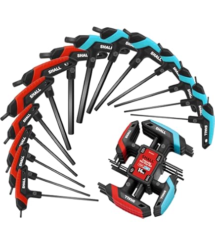 Outils Park Tool PH - Clés Hexagonales (2) Et Torx (1) - Manche Bleu, Acier USA