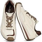 BeeLg Wide Toe Box Casual Sneaker for Women Suede Non-Slip Comfortable Walking Lightweight Shoes Gym Tennis Fashion Sneakers