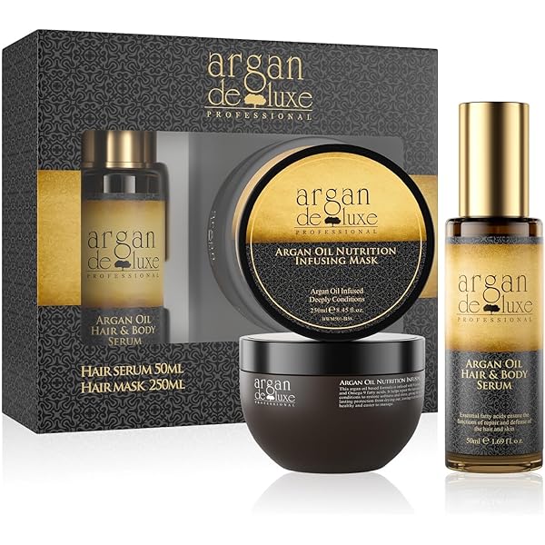 Amazon.com: Argan Deluxe Professional Hair Care Set, Styling