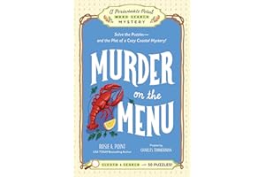 Murder on the Menu: Book 1: Solve the Puzzles―and the Plot of a Cozy Coastal Mystery!