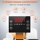 ONETWOFIT Under Desk Elliptical Machine with Remote & 12 Speeds view 3