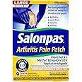 Salonpas Patch Large 3.9X5.5 Inches 9 Count for Mild to Moderate Temporary Relief