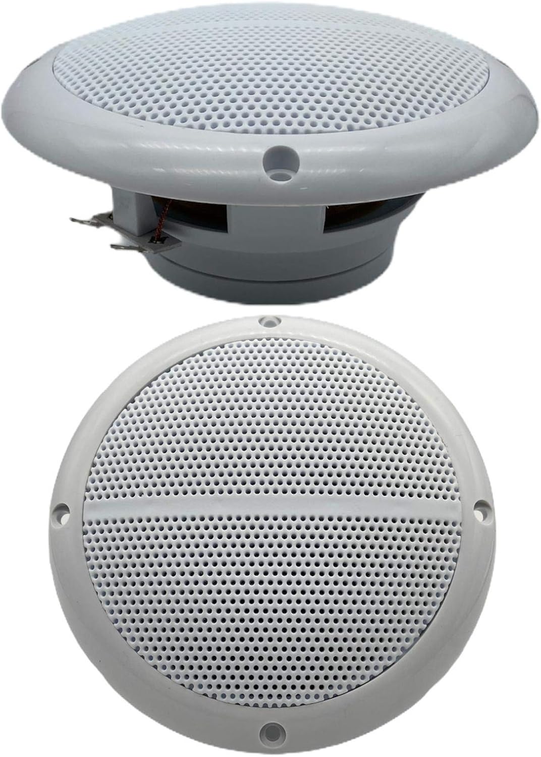 Nitaar Set of 2 Ceiling Speakers and Amplifier System Wireless Home