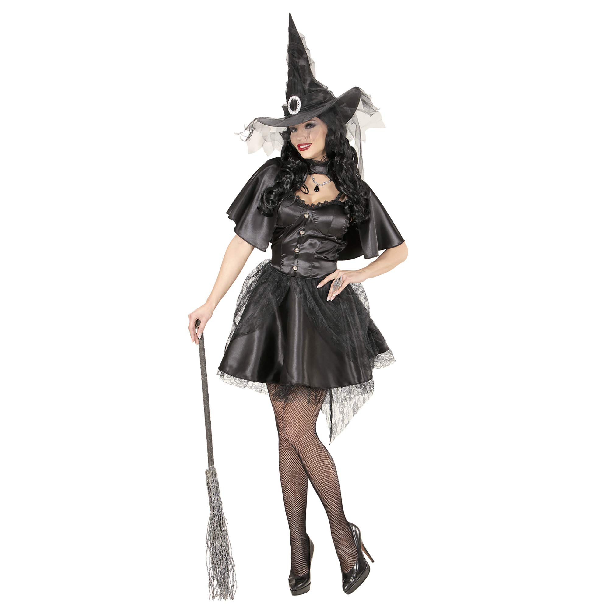 Widmann wdm06313 ? Witch Costume, Black, Large