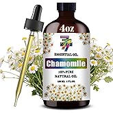 Chamomile Essential Oil (4 oz / 120 ml) – Chamomile Oils for diffusers, humidifiers, Home Baths, Cleaning Products, Yoga, DIY Soaps and DIY Scented Candles