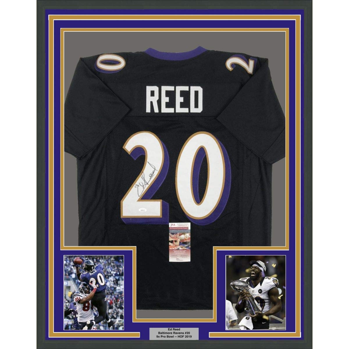 ed reed jersey black