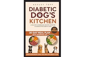 The Diabetic Dog Kitchen: A Healthy, Homemade, and Vet-Approved Cookbook for Diabetic Dogs | Science-Backed Recipes to Help T