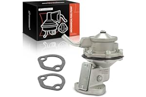A-Premium Mechanical Fuel Pump with Gasket Compatible with Volkswagen Beetle 1966-1970, Karmann Ghia 1966-1970, Transporter 1966-1970, 1.2L 1.3L 1.5L 1.6L, Replace# 113127025D, 211127025