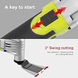 DEWINNER Oscillating Multi-Tool 300W 0-23000 OPM with Accessory Kit view 4