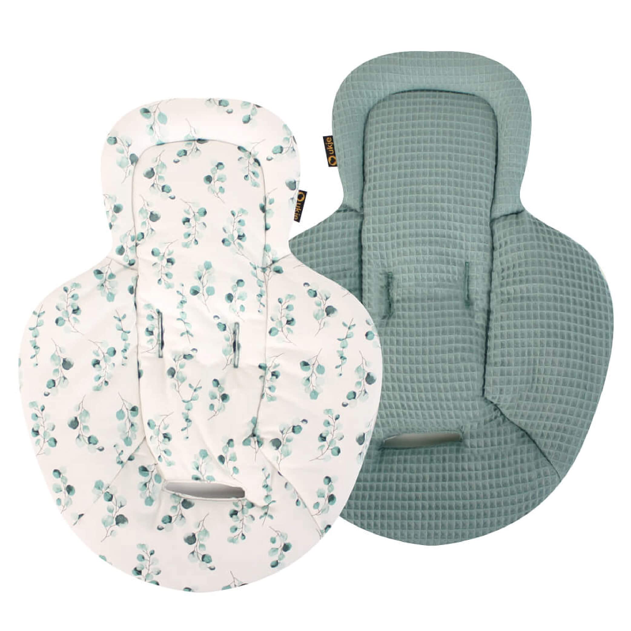 Newborn Rocker Cover & Baby Swing Insert - Compatible with 4moms mamaRoo - Infant Insert Liner for mamaRoo - Swing Accessories Seat Fabric - Jade Eucalyptus