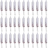 100 Pcs Mini Christmas Replacement Light Bulbs - 2.5 Volt Replacement Christmas Lights - Christmas Tree Replacement Light Bul