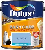 Dulux Easycare Washable & Tough Matt Emulsion Paint Blue Babe 2.5L view 2