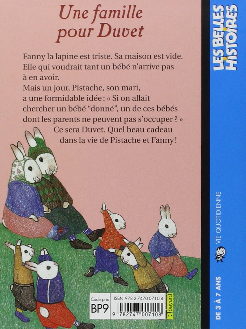 Une Famille Pour Duvet Bay Bel His Poc Chapouton Anne Marie Ives Penny Amazon Com Books