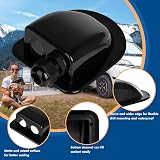 Restmo 2 Pack IP68 Waterproof Solar Cable Entry Gland Dual 6-12mm Black view 3