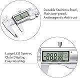 Proster 150mm Digital Vernier Caliper Kit with Feeler Gauge and Case view 2