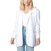 [BLANKNYC] Womens Luxury Clothing Oversized Blazzer with Pockets, Comfortable & Stylish Coat