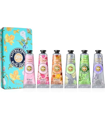 Amazon.com: L'OCCITANE Shea Butter Hand Cream Set, 8 Travel-Size