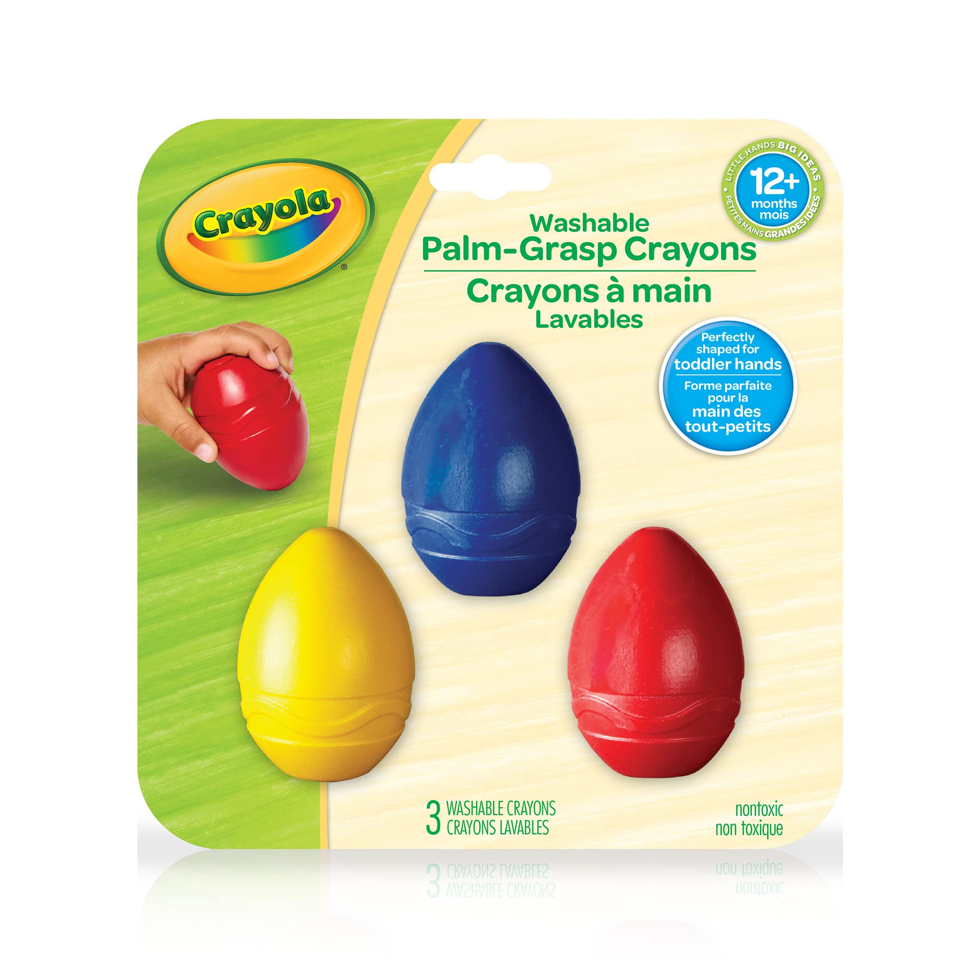 Palm-Grip Crayons